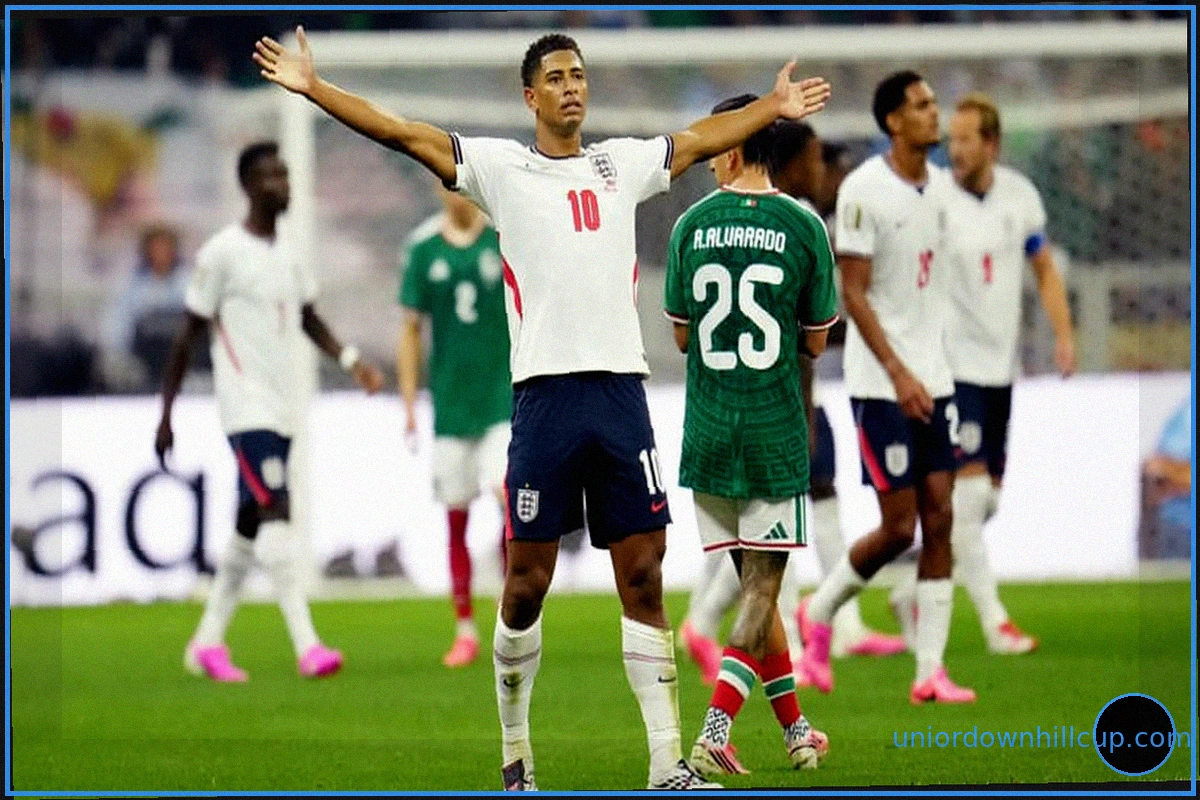 England Holds Onto Lead Against Mexico in Intense World Cup Clash
