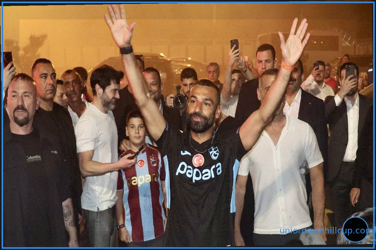 Mohamed Salah's Wild Arrival at Trabzonspor Captivates Fans